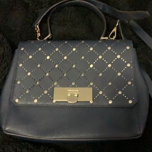 Cute navy blue Michael Kors crossbody bag.